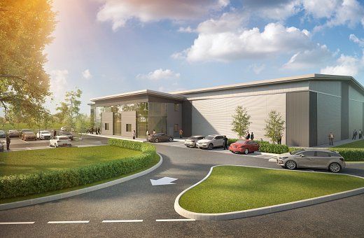 Permission granted for 30,000 new-build office and warehouse at hartlebury trading estate